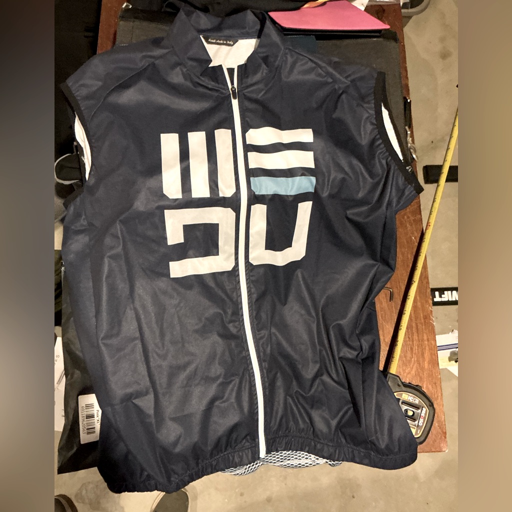 Wedu Raintex Wind Vest Xl New With Tags Giordana Lance Armstrong